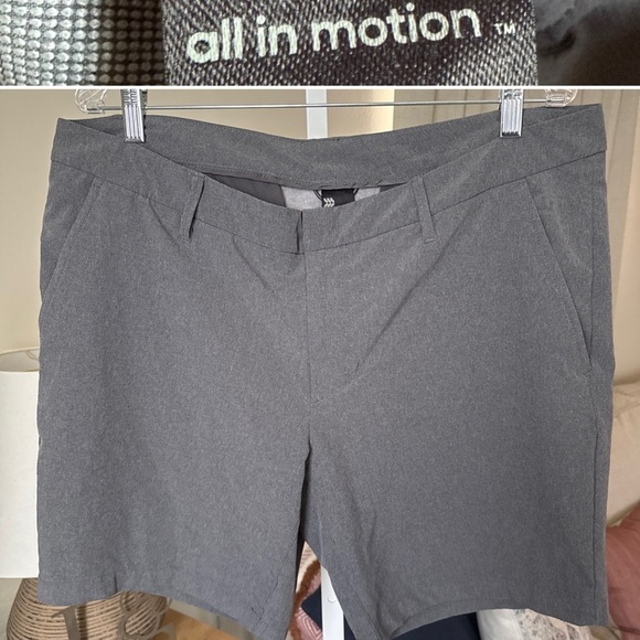 All In Motion Golf Shorts Men 40" Gray Walking Shorts Athletic With Pockets - Picture 1 of 8